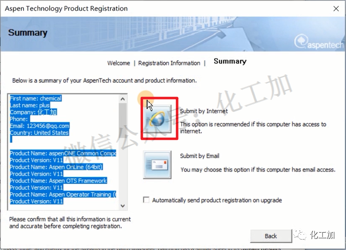 步骤78 点击Submit网页链接